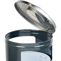 Elegant and durable Dubai ashtray bin for public spaces.