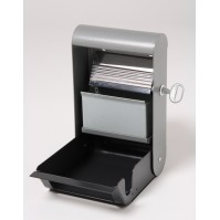 Wall-mounted ashtray, galvanised steel, durable, resistant, aesthetic