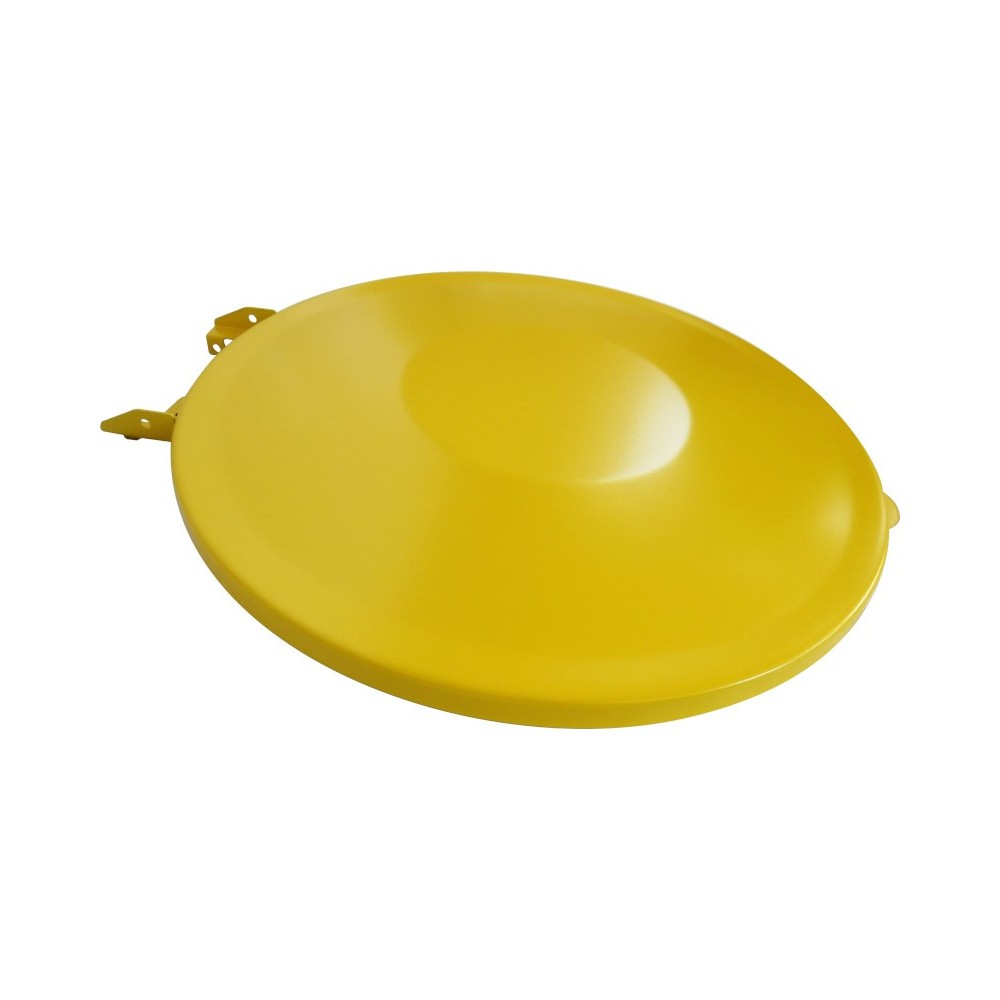 Yellow lid for waste bag holder