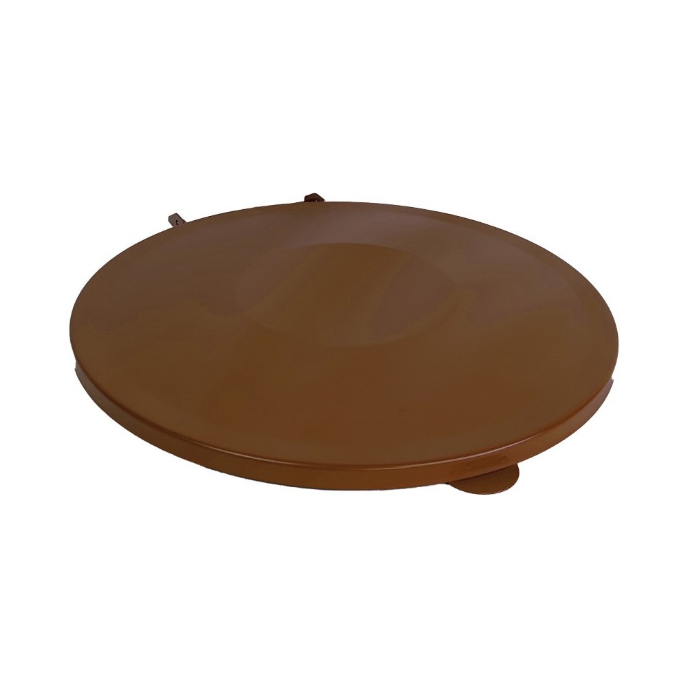 Brown lid suitable for waste bag holder