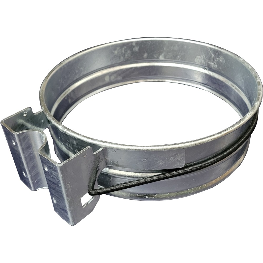 Galvanised bag support crown