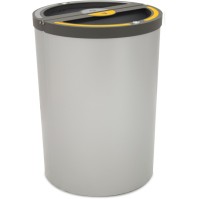 Madrid round bin 2 streams 180 litres bag holder