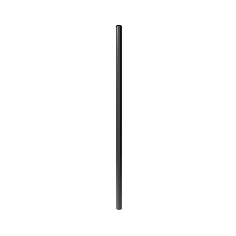 Robust anthracite bin bag holder, 1.20m, easy installation