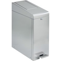 Stainless steel pedal bin for feminine hygiene