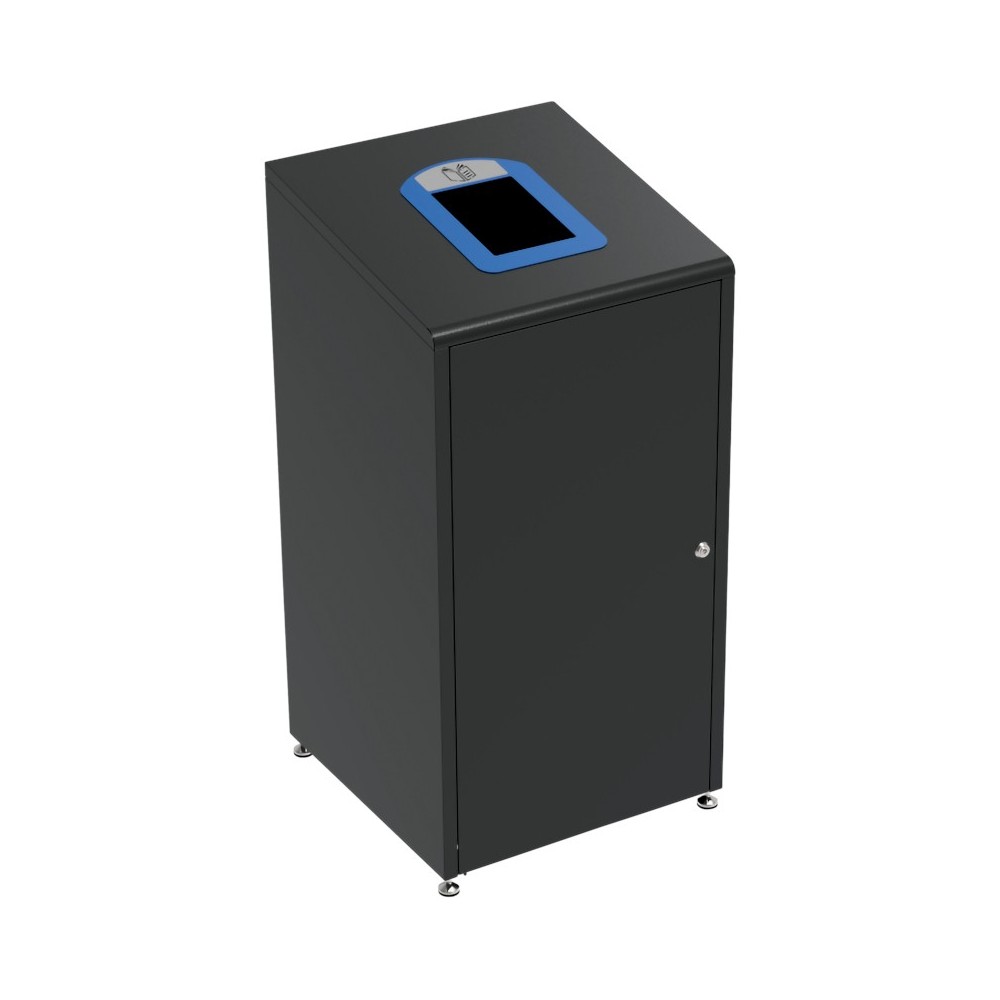 Practical and eco-friendly wheeled recycling bin