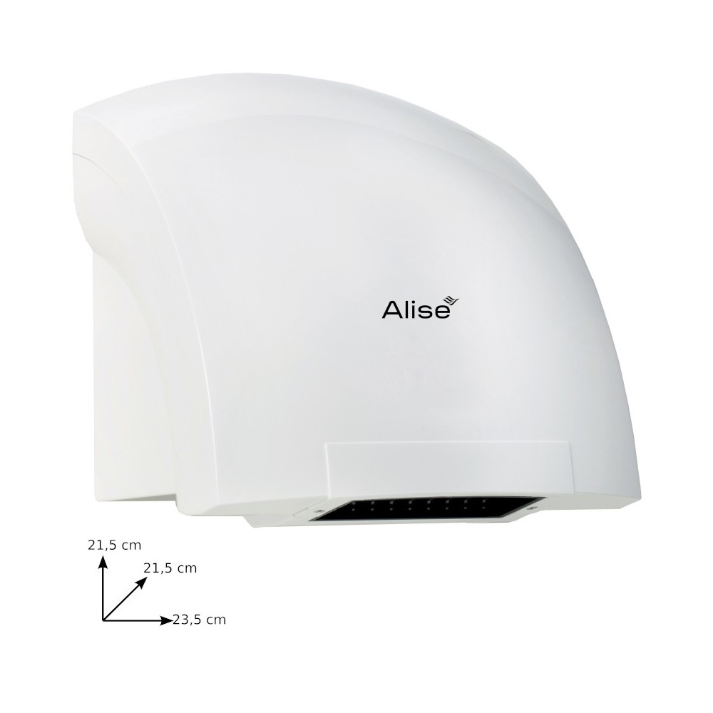 Electric hand dryer Alisé white modern design efficient