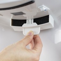 High-efficiency air filter hand dryer Smart dynamic aeration