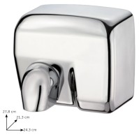 Electric hand dryer shiny modern design and automatic