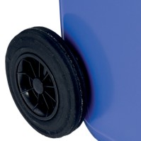 Wheels for blue 120-litre container