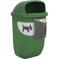 Green bin effective for collecting canine waste