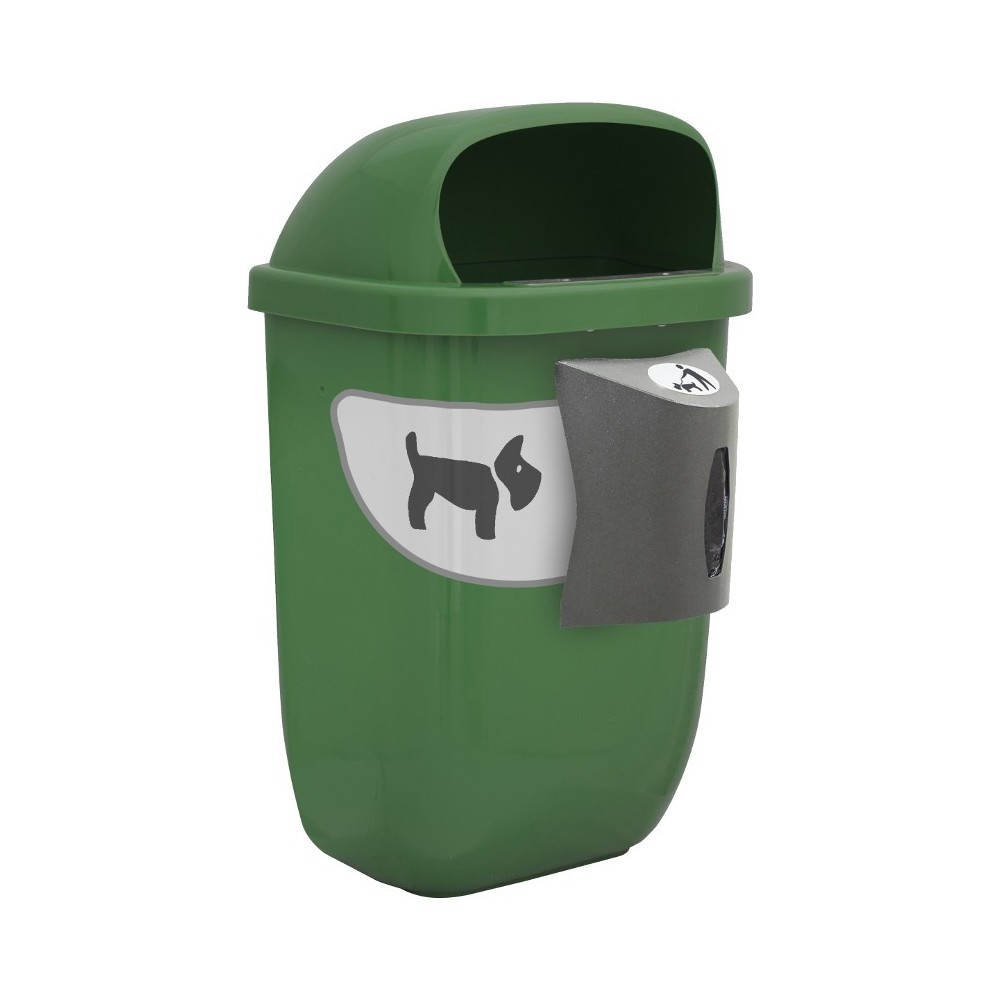 Green bin effective for collecting canine waste