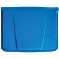 30L blue pedal bin for sustainable selective sorting