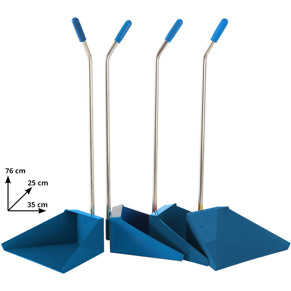 Industrial steel dustpan colour