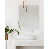 simple custom rectangular mirror