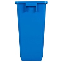 60L blue recycling bin for sustainable waste collection