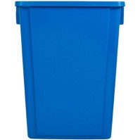 60L blue bin for plastic and paper recycling