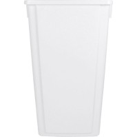 Recycling collector 80L white practical and ecological durable