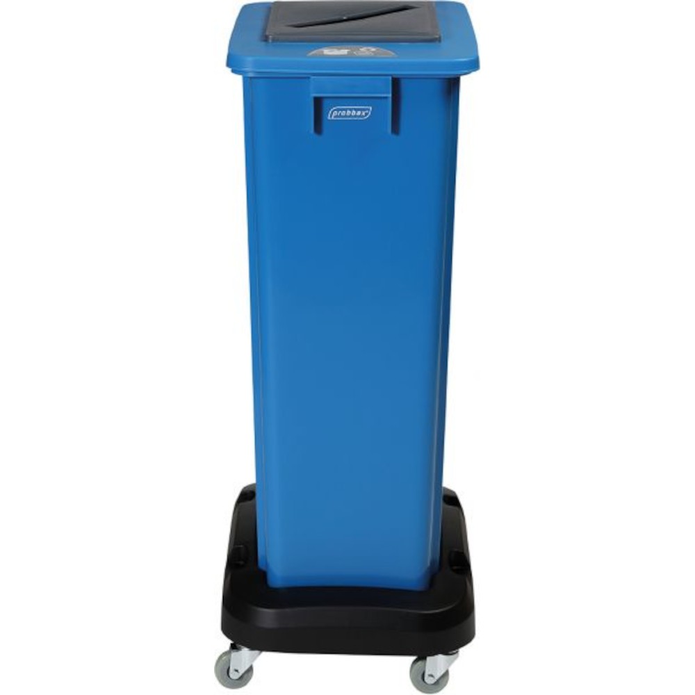 80L blue recycling bin configurable ecological practical durable