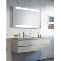 Large bathroom mirror