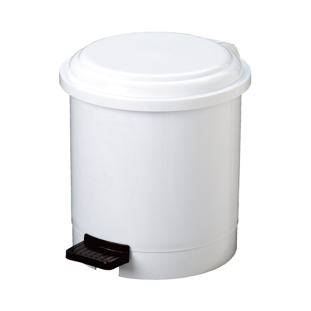 White round pedal bin 3 litres