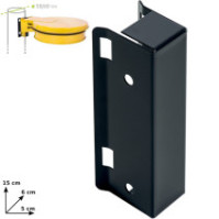 Yellow wall holder for 100 liter trash bags