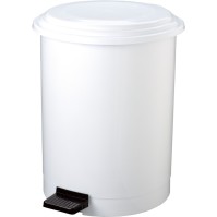 White round pedal bin 40 litres