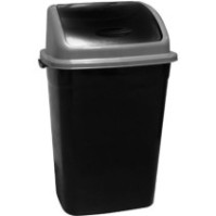 Robust 50L recycled bins set of 5 tilting hatch