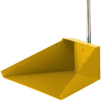 Yellow industrial steel shovel set of 12 pieces