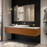 Eleganter und funktionaler Spiegelschrank Badezimmer