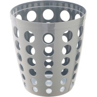 Perforated design wastepaper basket 12 litres