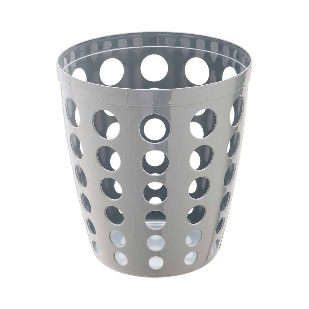 Perforated design wastepaper basket 12 litres