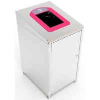 60-litre modular plastic bin for waste