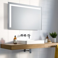 Custom-made Corner LED Mirror