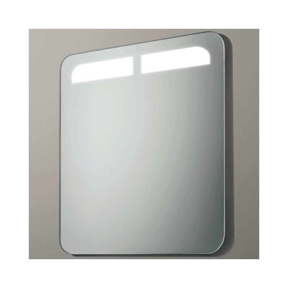 Double LED top mirror