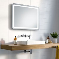 LED mirror frame