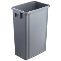 Grey bin for selective sorting 60 litres