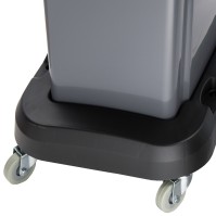 Trolley with wheels for 60-litre recycling bin