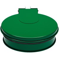 100-litre green lid support bag holder