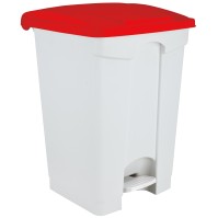 HACCP recycling pedal red lid