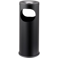 Luxury steel ashtray bin to place 19 litres