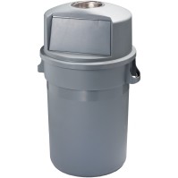 Maxipush 120-litre bin with flap