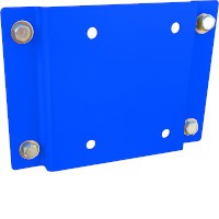 Blue wall mount