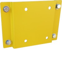 Yellow wall mounting