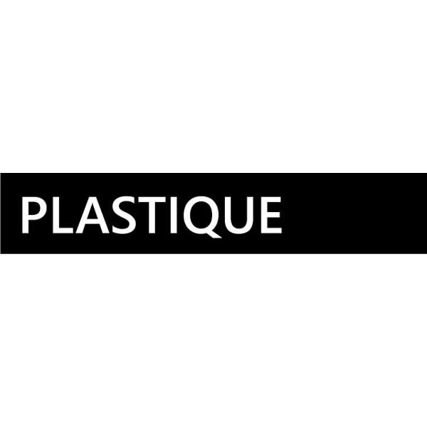 Plastik (weiß)