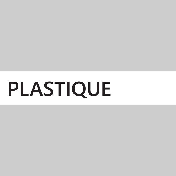 Plastik (schwarz)